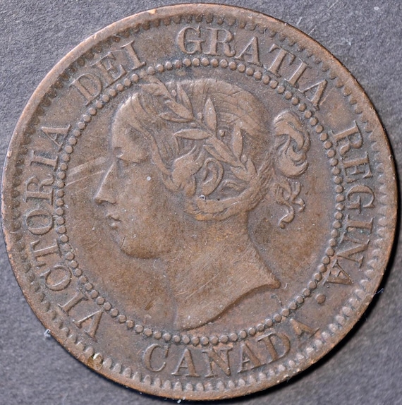 1859年 カナダ 1セント 硬貨 1859 1セント カナダ ビクトリア - Etsy 日本