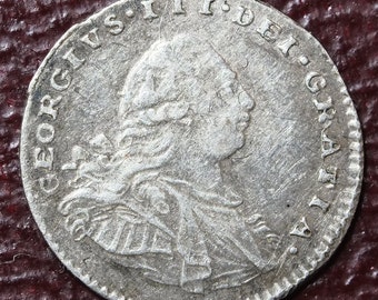 1787 ジョージ3世 銀シリング - Etsy 日本