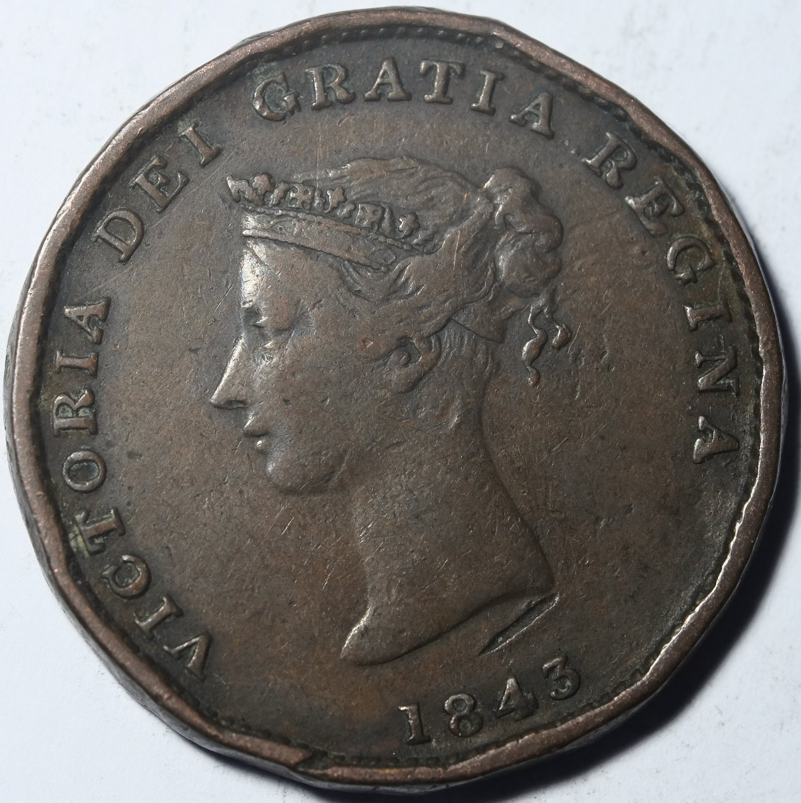 1843 New Brunswick Half Penny Token - Etsy