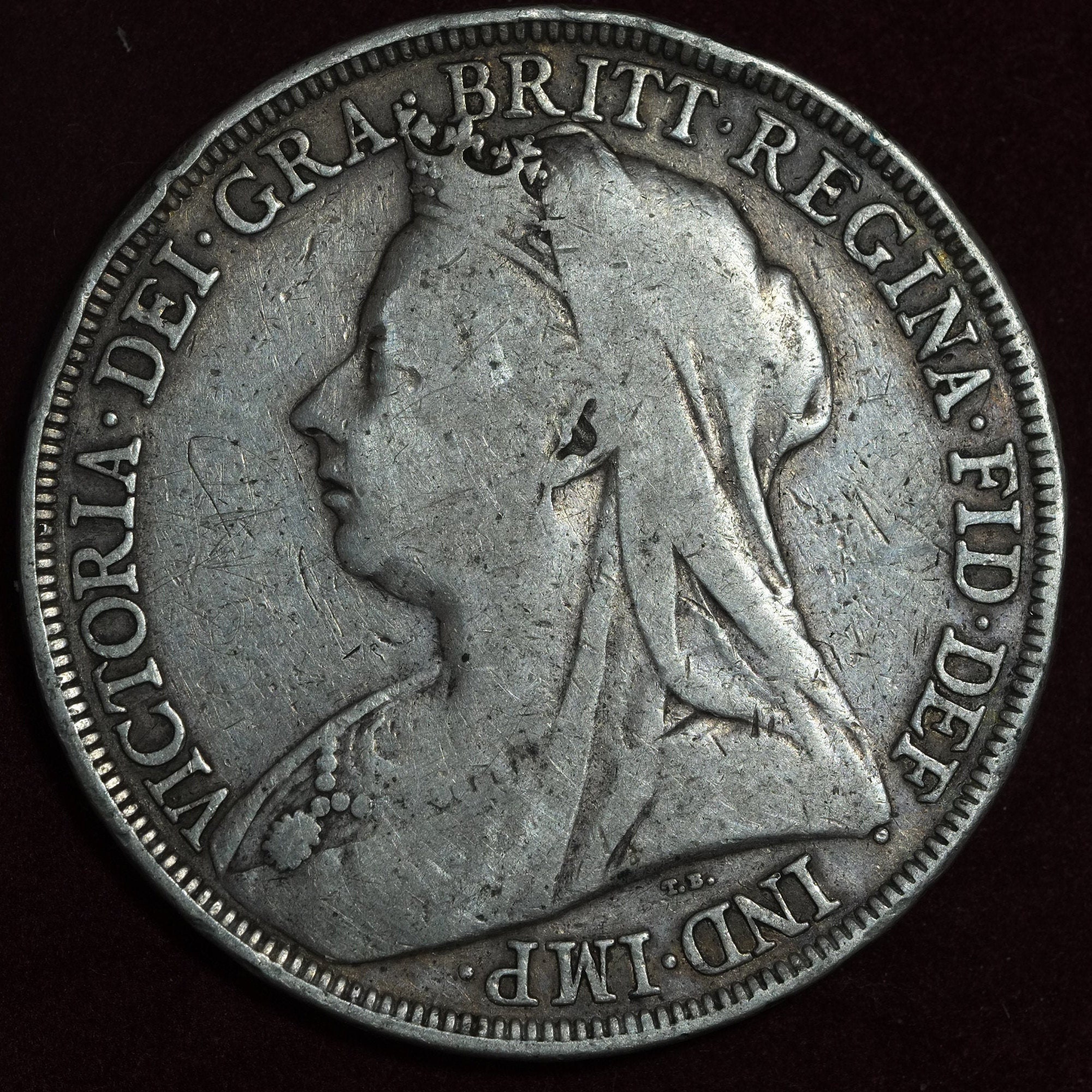 楽天市場】イギリス クラウン銀貨 ヴィクトリア女王 オールド