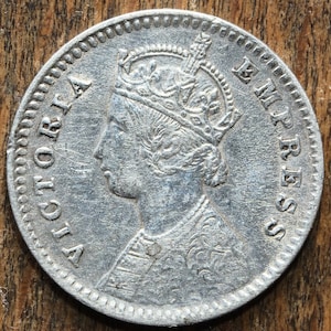 1883 C 2 Annas Inde britannique