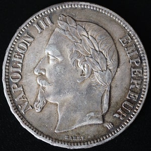 1869 BB Mennica Strasburg Francja Cesarstwo Napoleon III