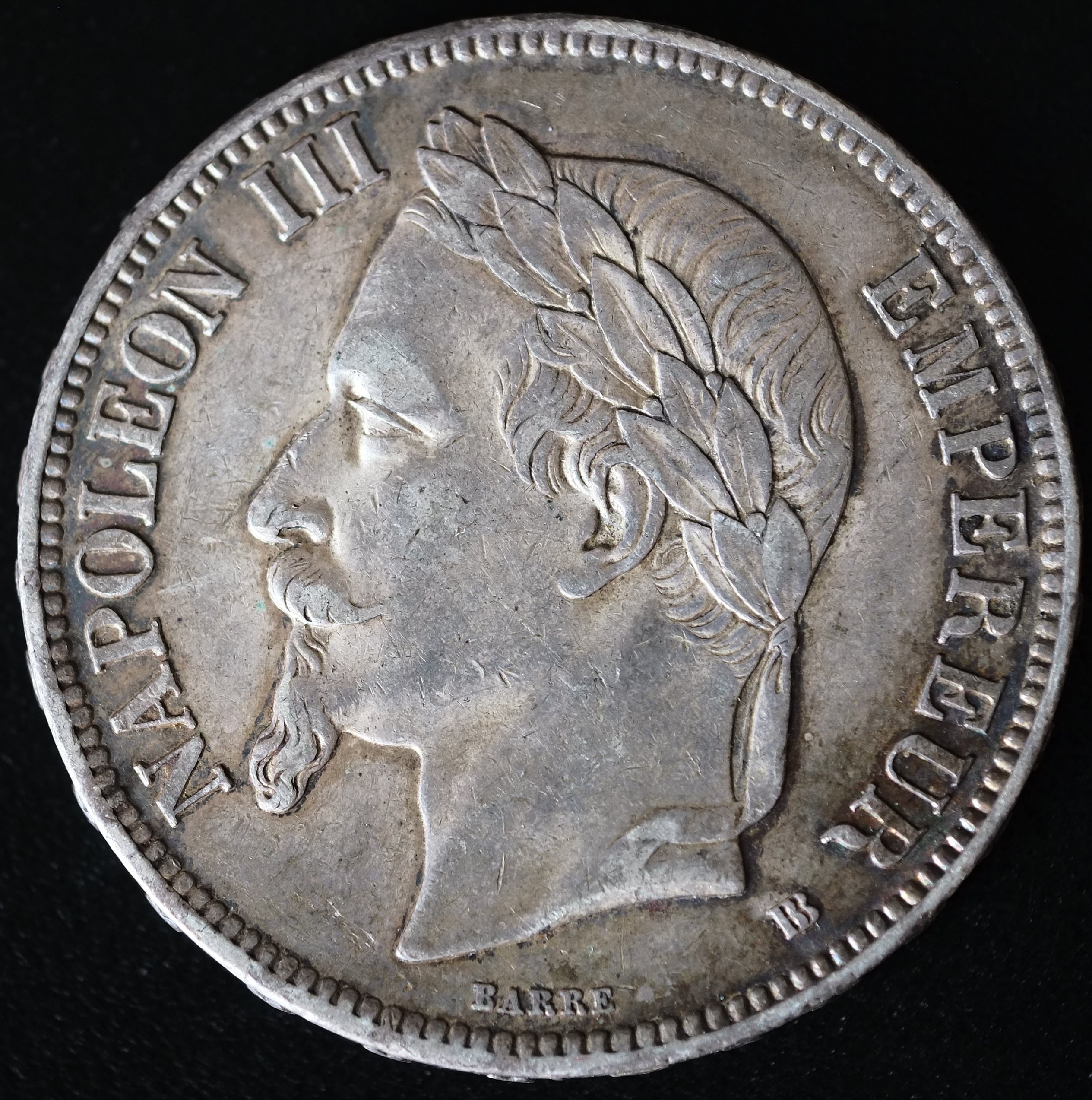 1869 BB ストラスブール造幣局 フランス帝国 ナポレオン3世 - Etsy 日本