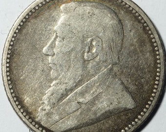 1892 Sixpence ZAR República de Sudáfrica