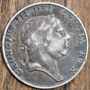 10 Pence Irish George III Bank of Ireland Token Silver Coinage
