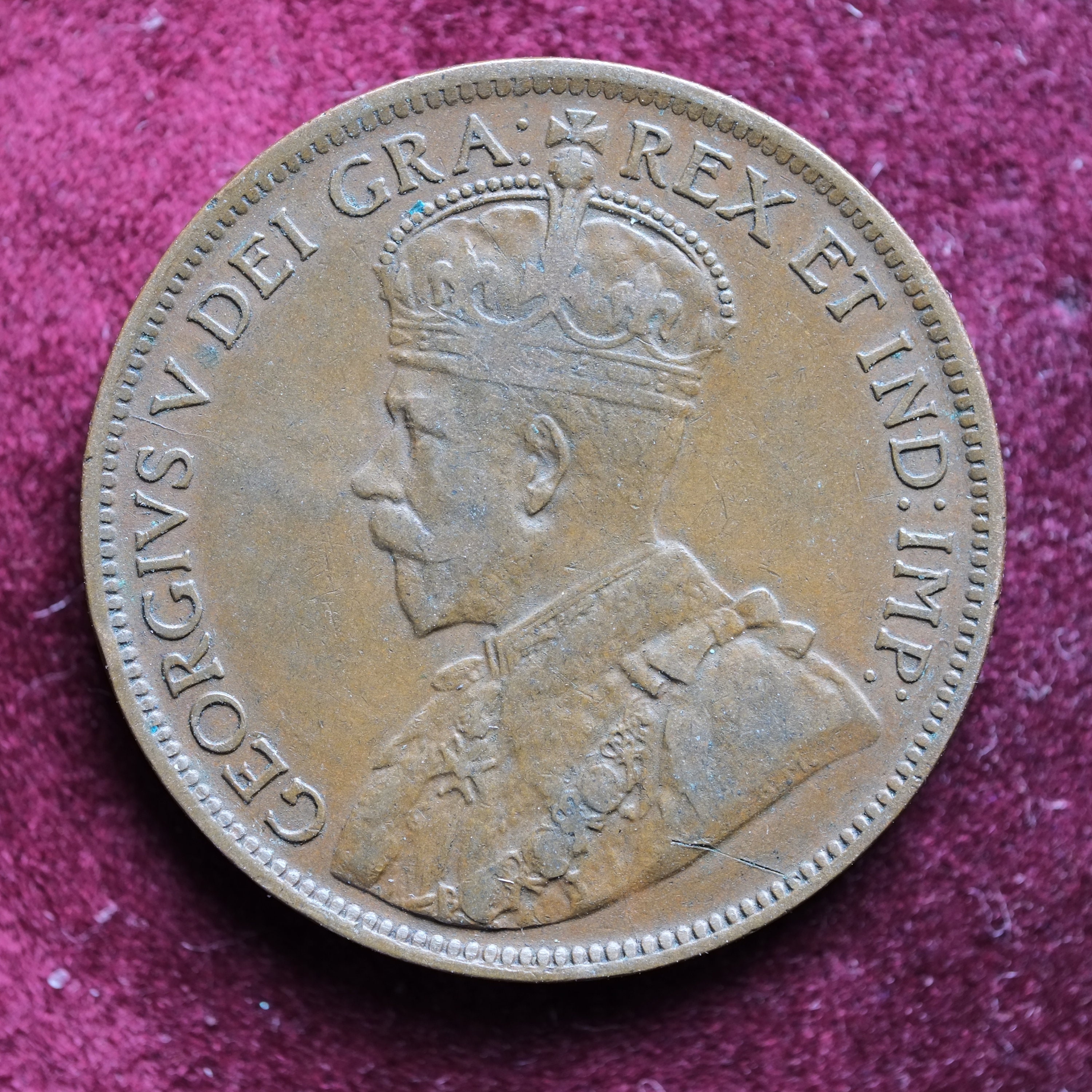 Image of 1917 One Cent Coin Canada