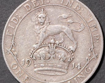 1883年 ビクトリア銀貨 1シリング - Etsy 日本