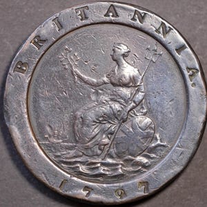 1797 cartwheel penny - Etsy 日本