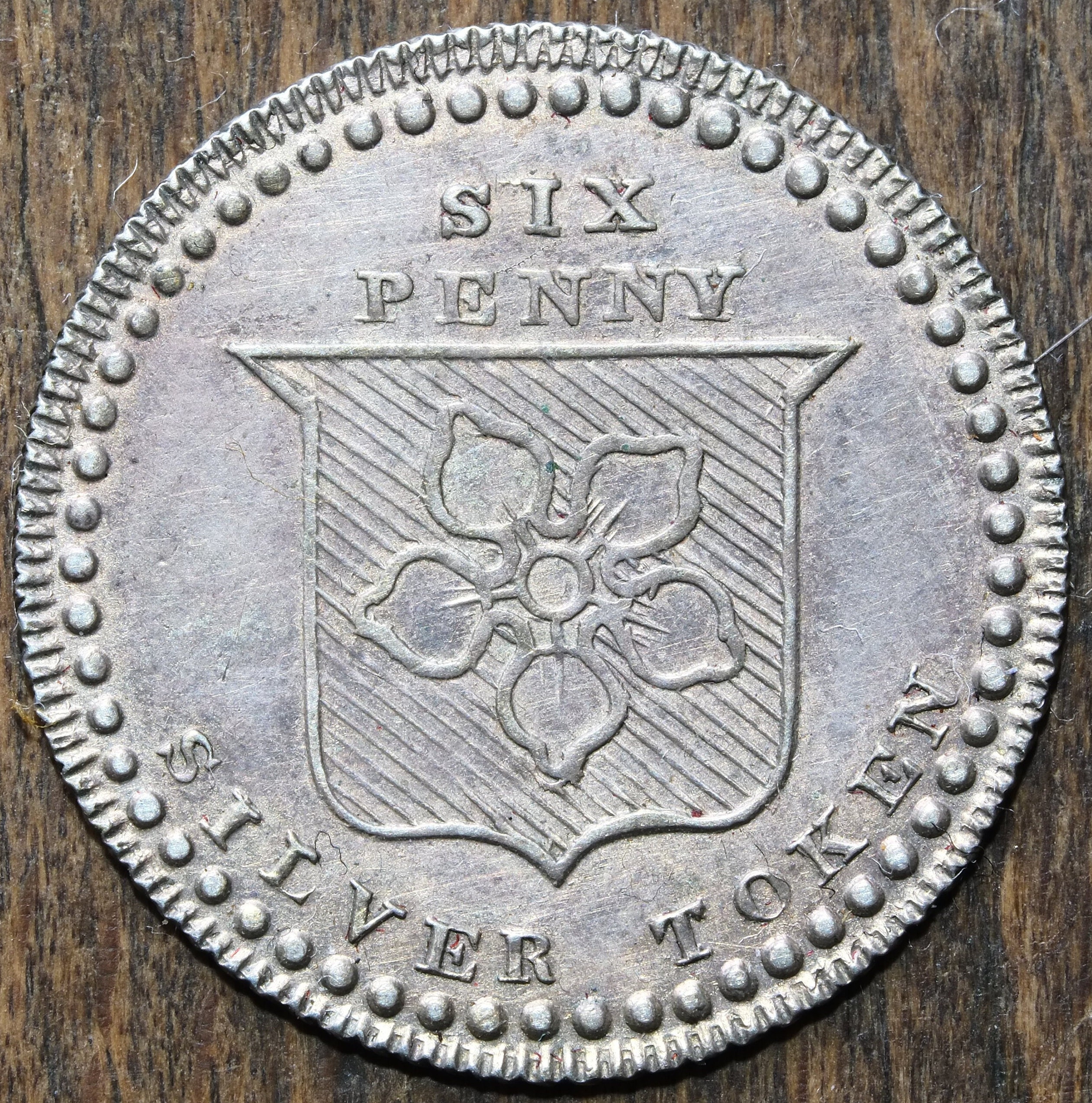 1811 Silver Sixpence Token Morgan London - Etsy Canada