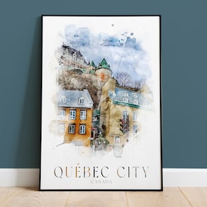 Quebec City Print, Canada