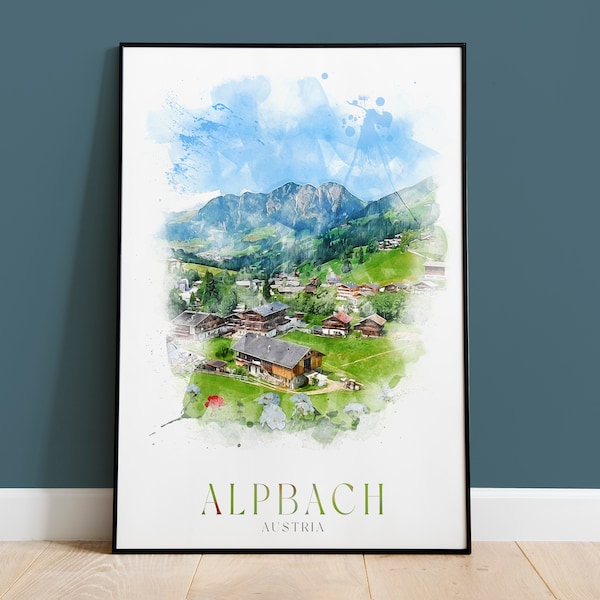 Alpbach Druck, Österreich