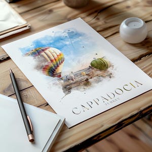 Cappadocia Print, Turkey