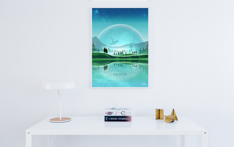 Star Wars Poster-Wall Art-Star Wars Print-Star Wars image 4