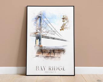 Bay Ridge Brooklyn Print, New York