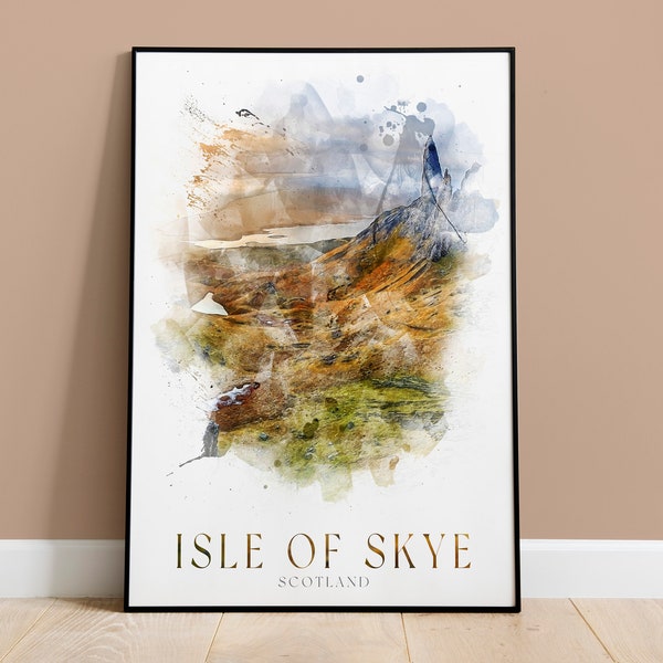 Isle of Skye Print, Travel Print