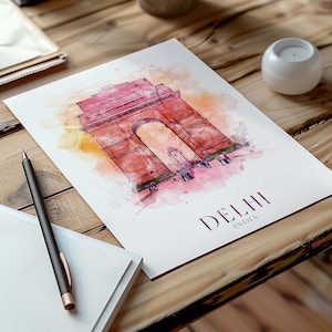 Delhi Print, India Travel Print