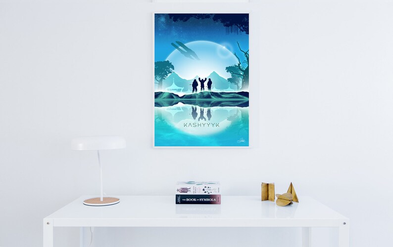 Star Wars Poster-Wall Art-Star Wars Print-Star Wars image 6