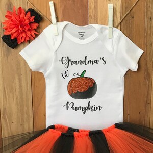 Harvest Photos Mommy/'s Lil/' Pumpkin Baby Girl Clothes Pumpkin Photo Halloween Outfit November Baby Baby Clothes Cute Pumpkin Outfit