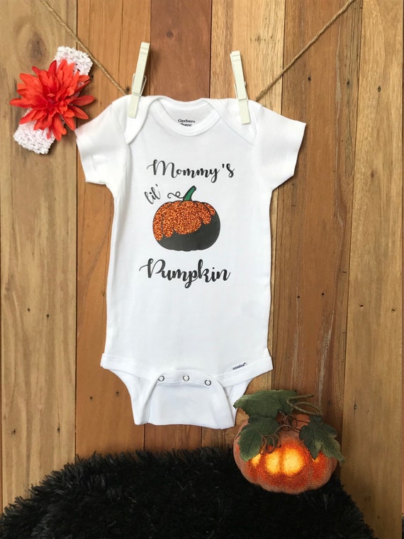 Harvest Photos Mommy/'s Lil/' Pumpkin Baby Girl Clothes Pumpkin Photo Halloween Outfit November Baby Baby Clothes Cute Pumpkin Outfit