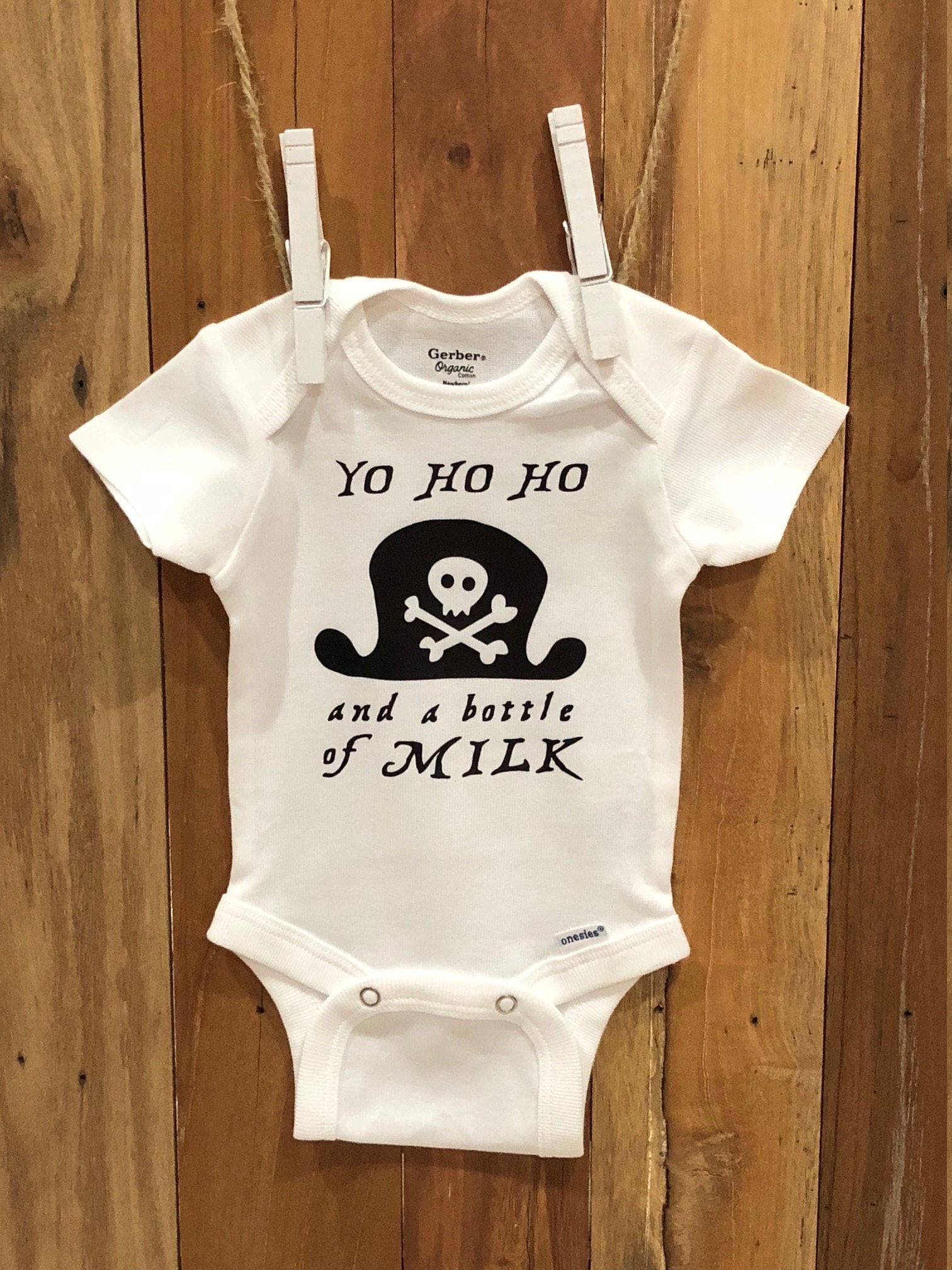 Pirate Baby Onesie Baby Onesie Unisex Baby Outfit Newborn Etsy