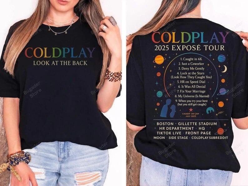 ミュージシャン USED COLDPLAY A SKY FULL STARS T-SHIRTS Rock COLDPLAY A SKY FULL OF STAR BAND Unisex Cotton T-Shirt