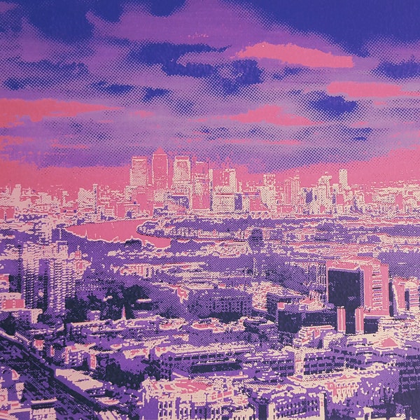 Screen Print Art Etsy UK