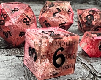 Haunted verse - Dice set - Edgar allan poe
