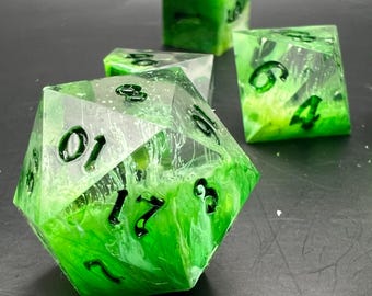 Alchemist’s Laboratory - handmade dice set