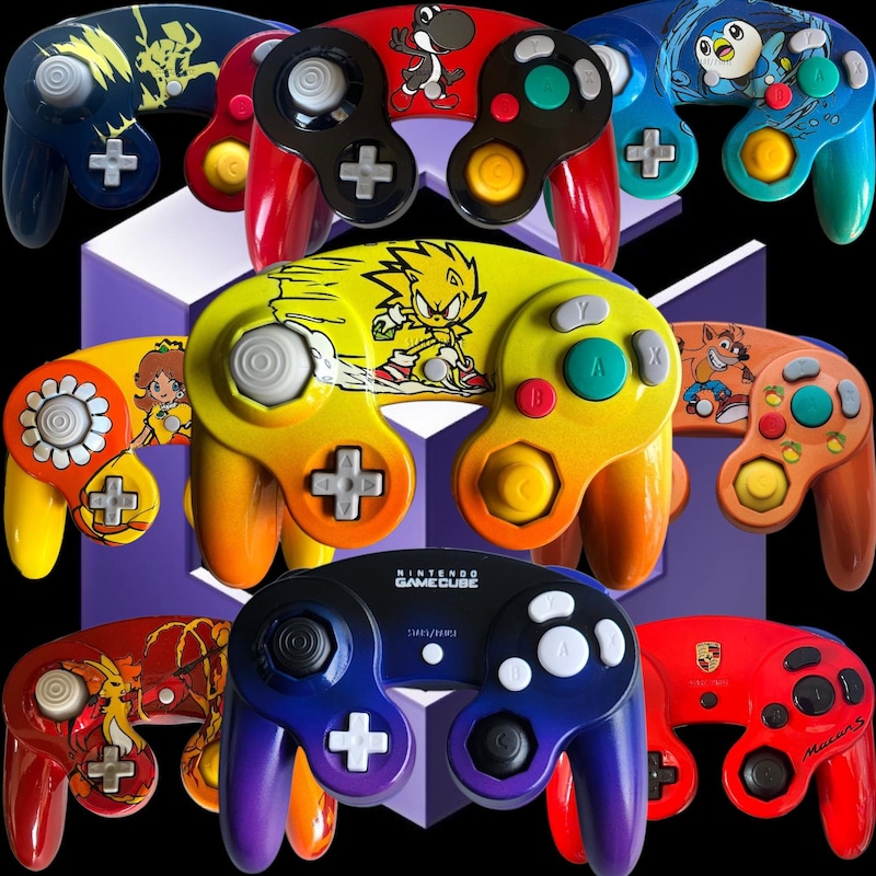 Custom Paint Gamecube Shell - Etsy