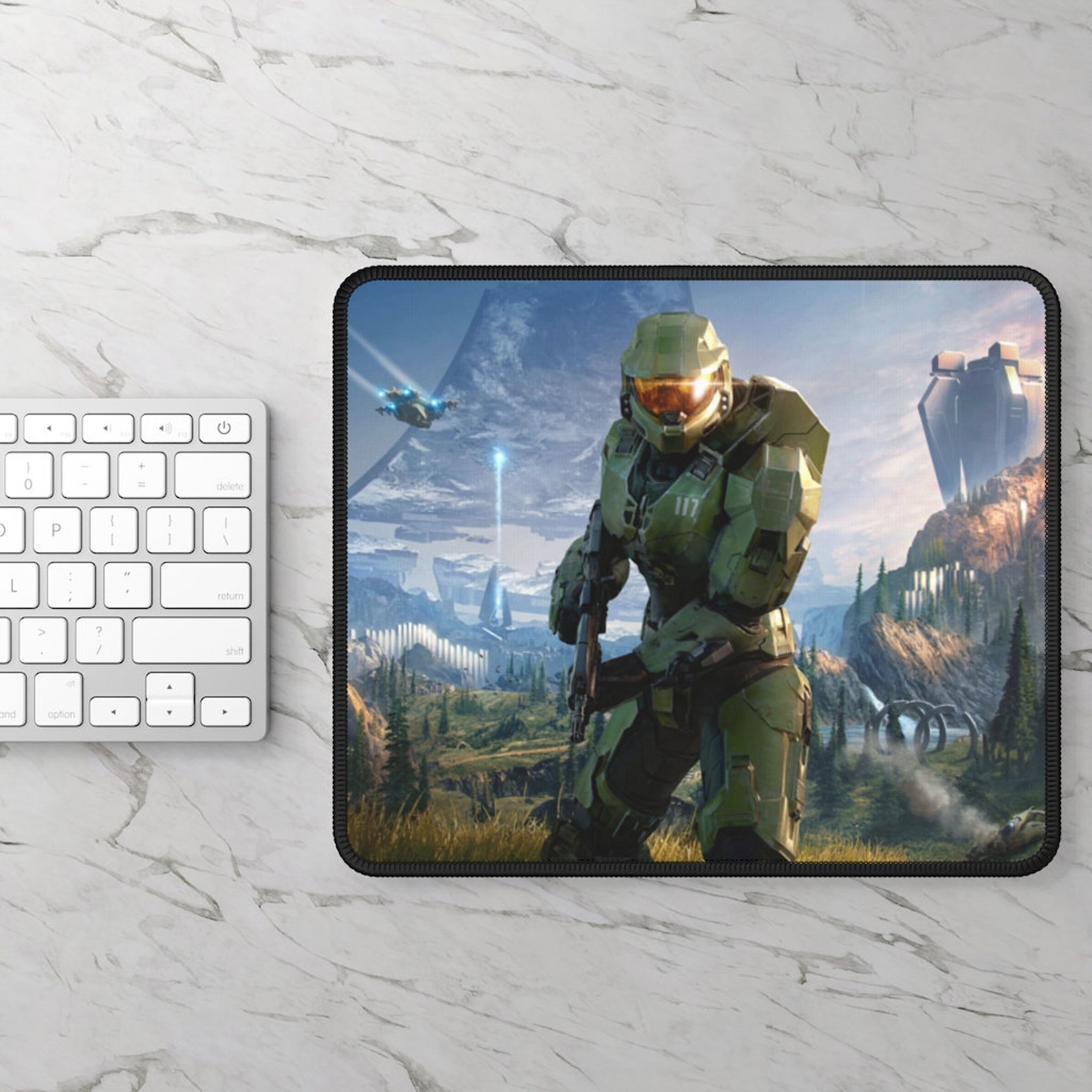 Halo Infinite Master Chief Gaming Mouse Pad Etsy Hong Kong