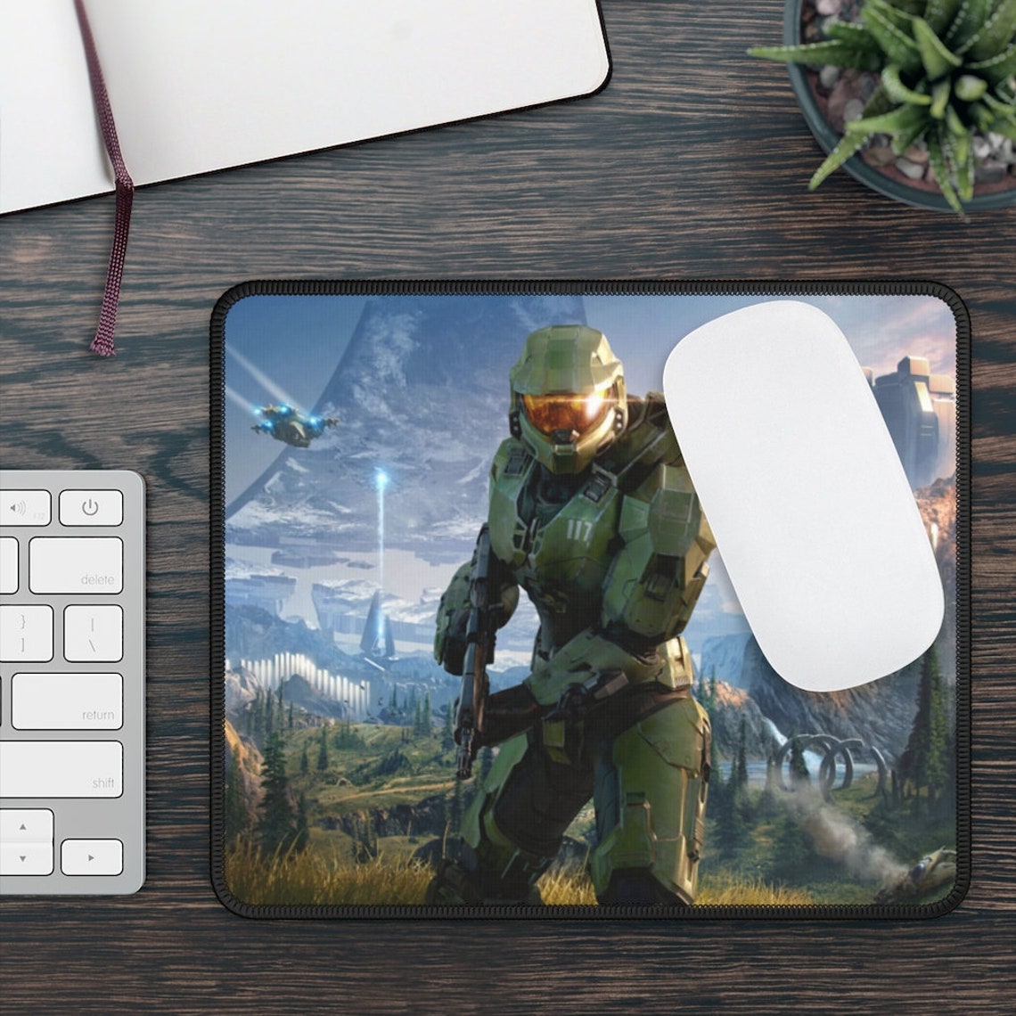 Halo Infinite Master Chief Gaming Mouse Pad Etsy Hong Kong