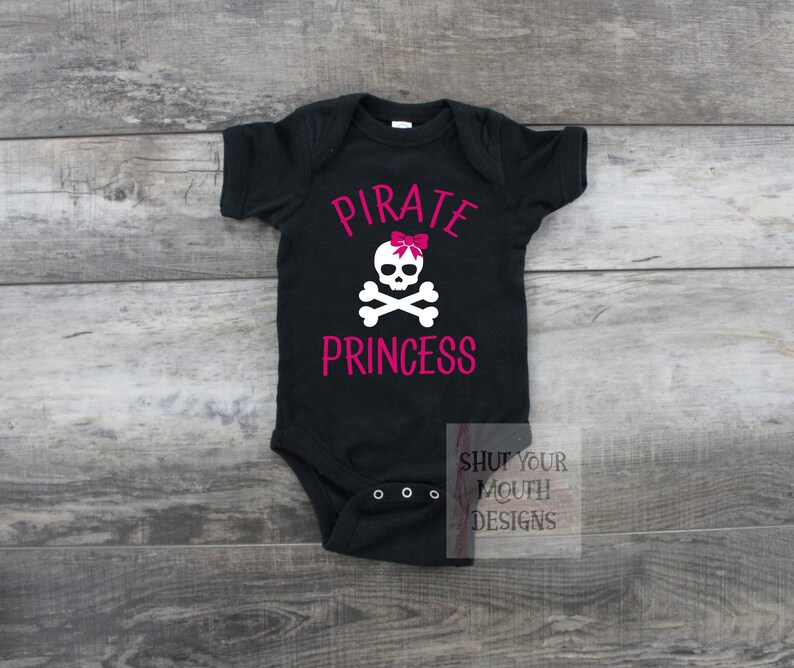 Pirate Shirt Girls Pirate Princess Princess Shirt Toddler Etsy