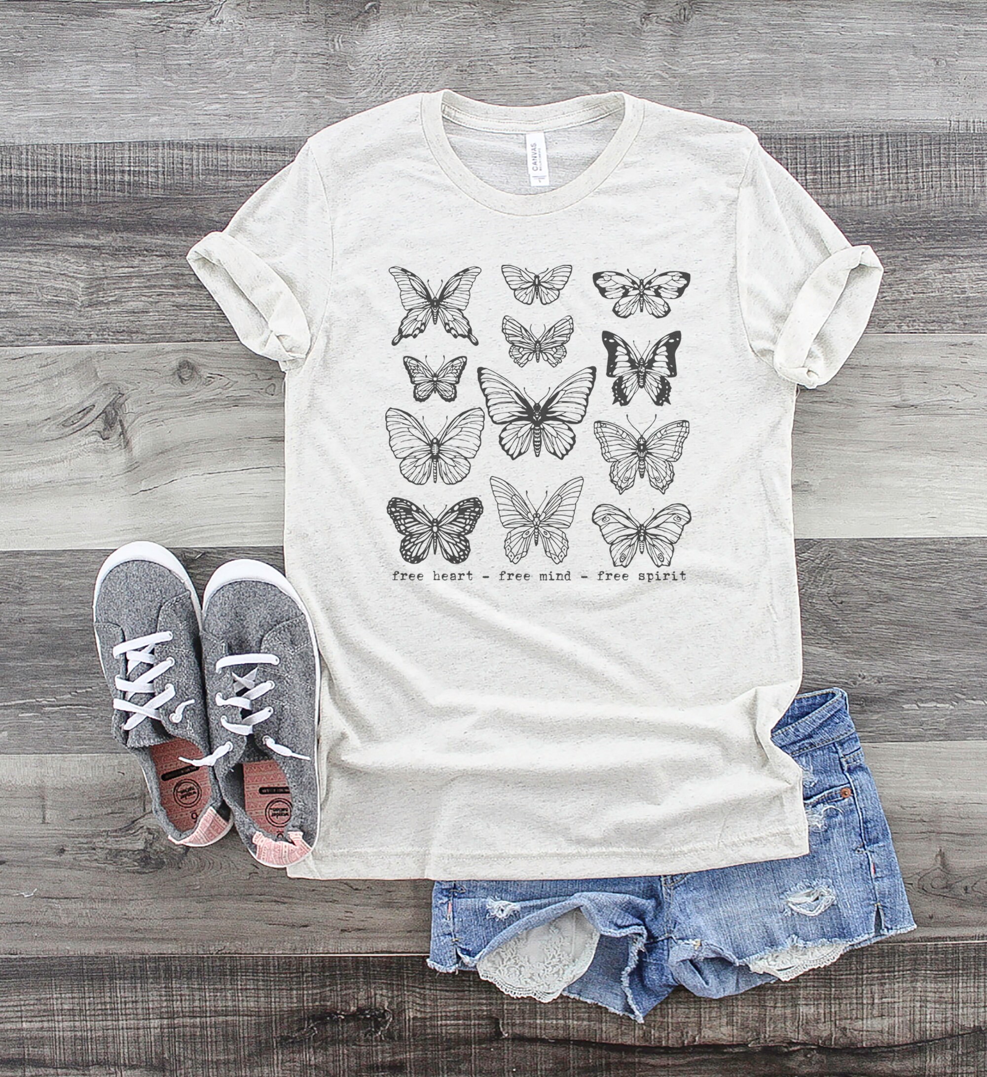 Butterfly Lover Shirt Womens Summer Shirt Cute Butterfly | Etsy