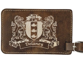 Delaney Irish Coat of Arms Regular Belt Buckle