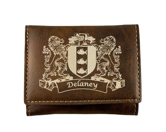 Delaney Irish Coat of Arms Regular Belt Buckle
