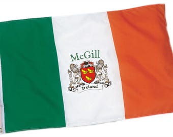 McGill Irish Coat of Arms Ireland Flag - 3'x5' foot