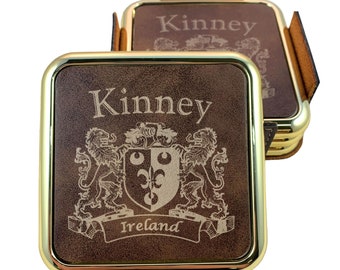 Kinney Irish Coat of Arms Humidor