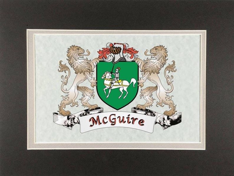 Mcguire Irish Coat Of Arms Print Frameable 9 X 12 Etsy mcguire-irish-coat-of-arms-print-frameable-9-x-12-etsy