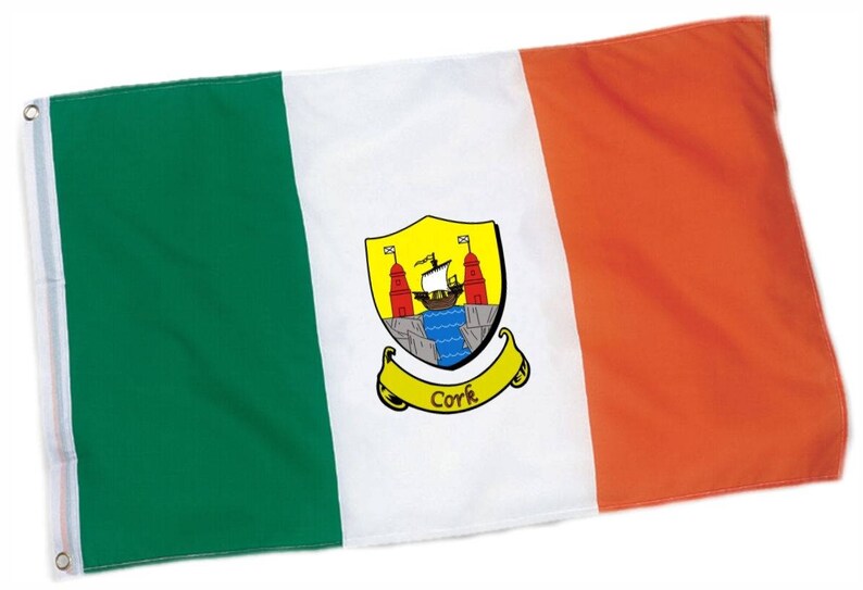 Cork County Coat of Arms Ireland Flag 3'x5' Foot Etsy