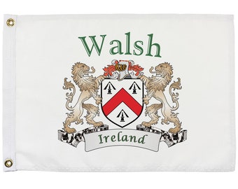 Walsh Coat Of Arms Etsy Walsh Coat Of Arms Etsy