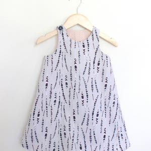 Reversible Tank Dress Pattern | Dress Sewing Pattern pdf | Girls Dress | Sizes NB - 4T | Children/Toddler/Baby Sewing Pattern |