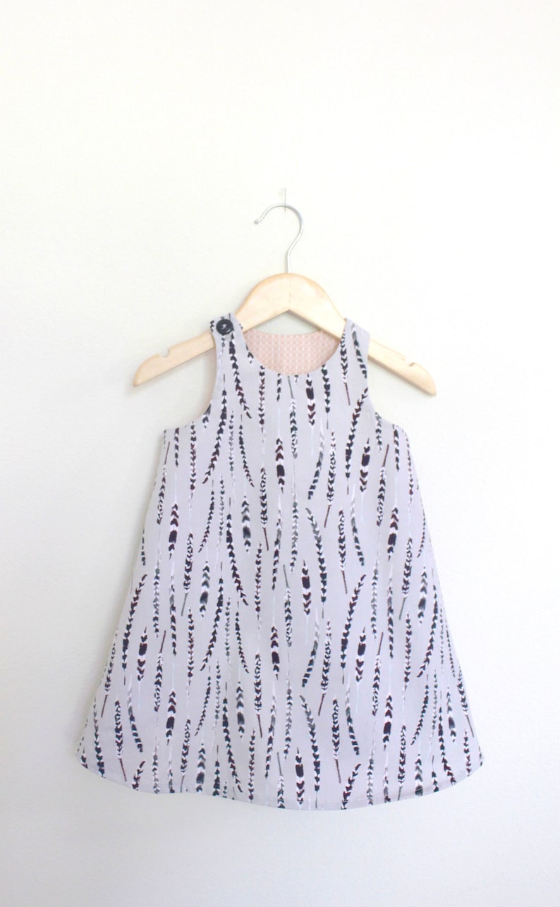 Reversible Tank Dress Pattern Dress Sewing Pattern Pdf Etsy