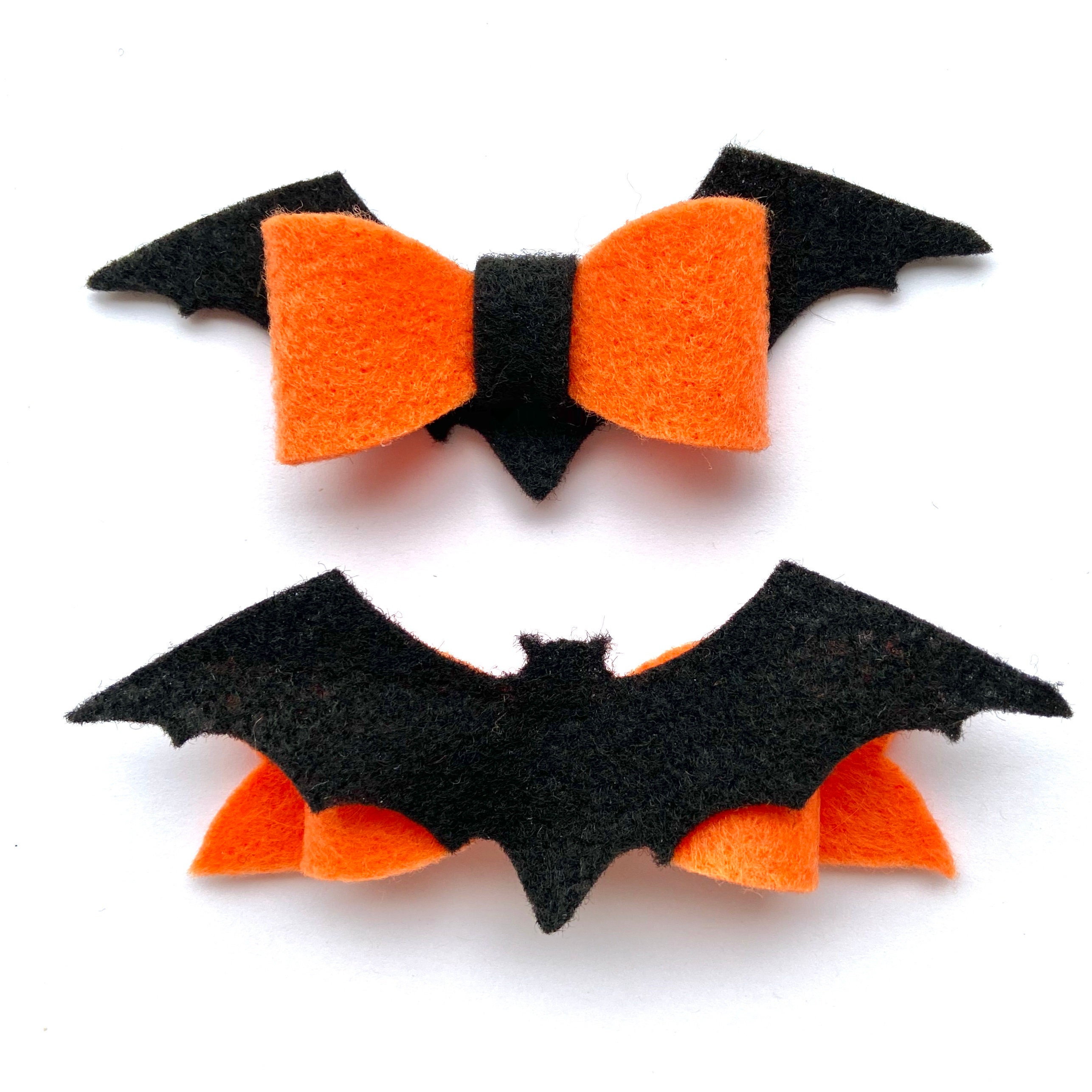 Halloween Bow Template SVG Bat Bow SVG Bow Template Hair - Etsy