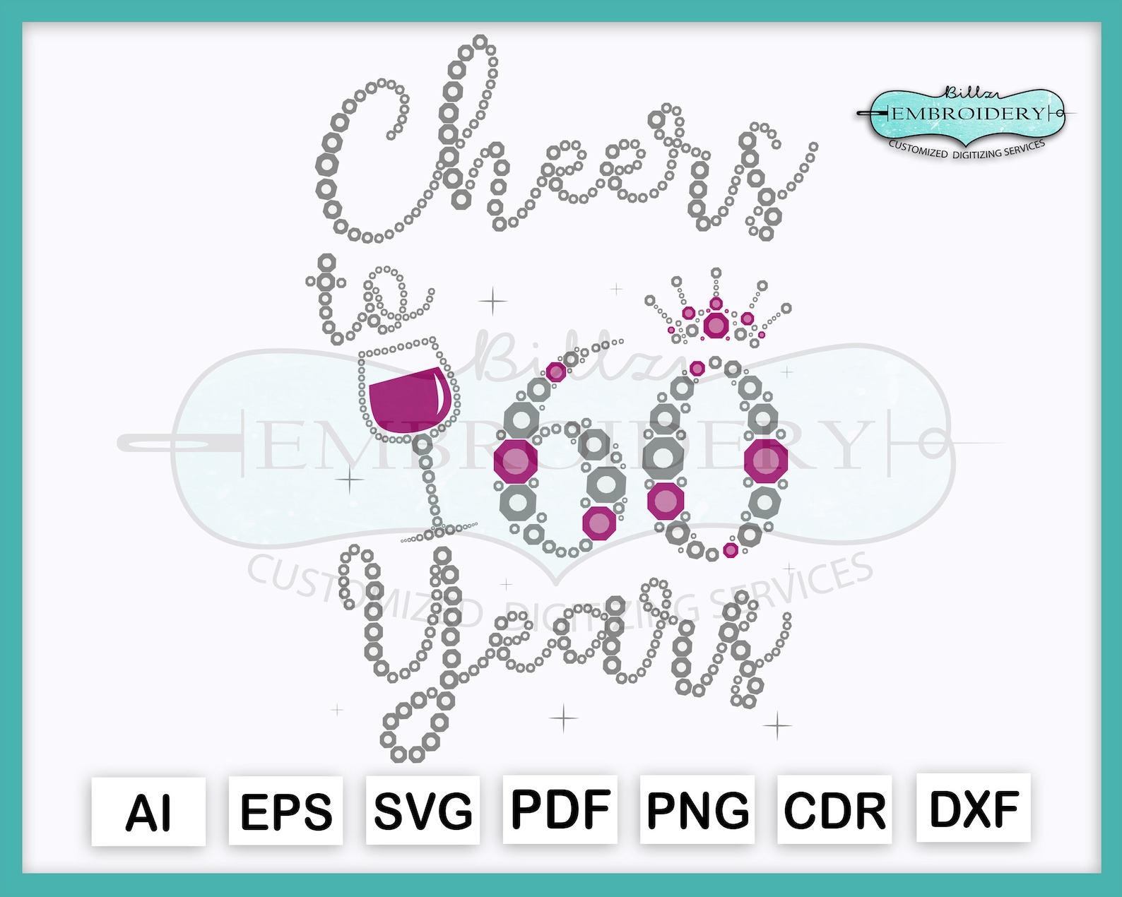 Cheers 60 Years Svg Svg Cut File For Cricut Digital Image Etsy cheers-60-years-svg-svg-cut-file-for-cricut-digital-image-etsy