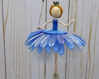 Blue Shimmer Fairy Doll