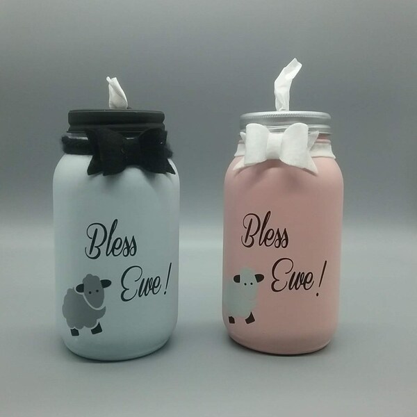 Mason Jar Kleenex Dispenser Etsy