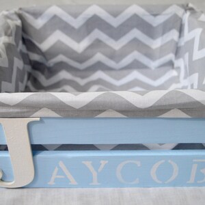 Personalized 1/2 Size Wooden Crates