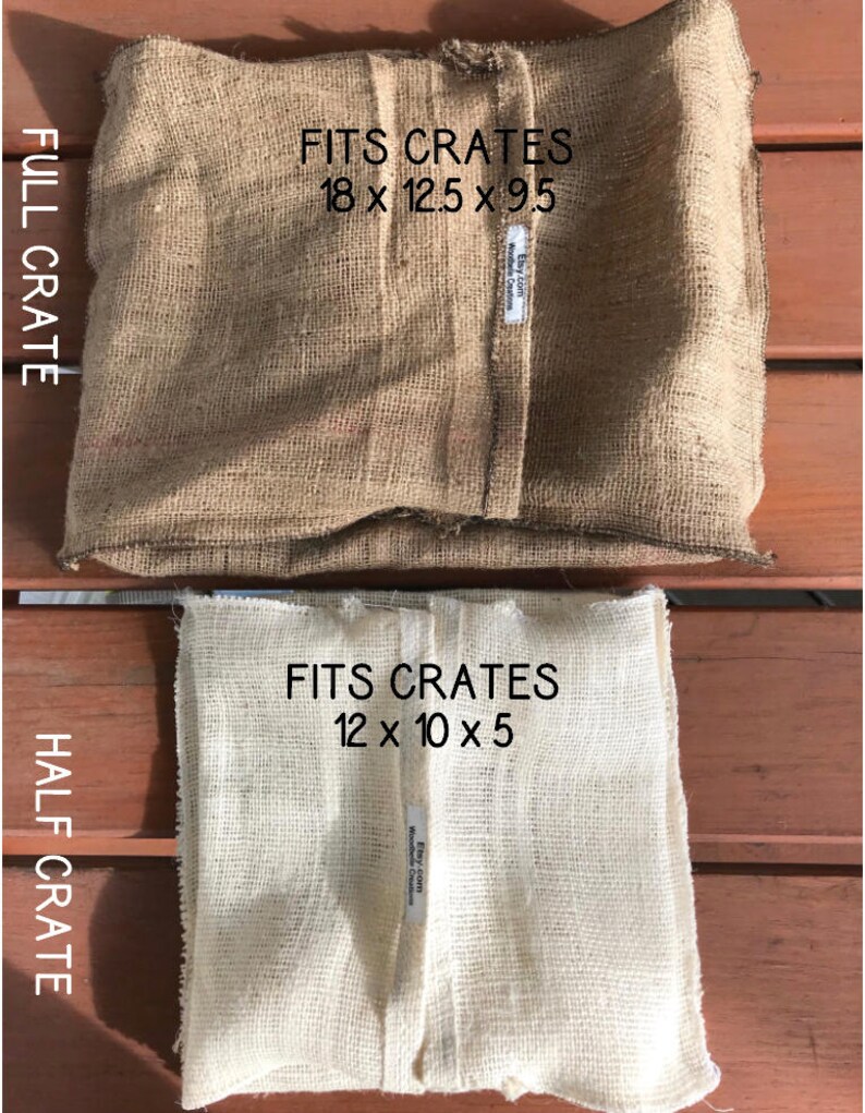 Crate Liners Etsy