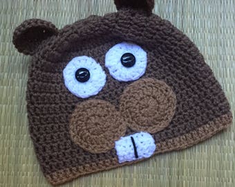 Adult Sized Fun Squirrel Beanie Hat