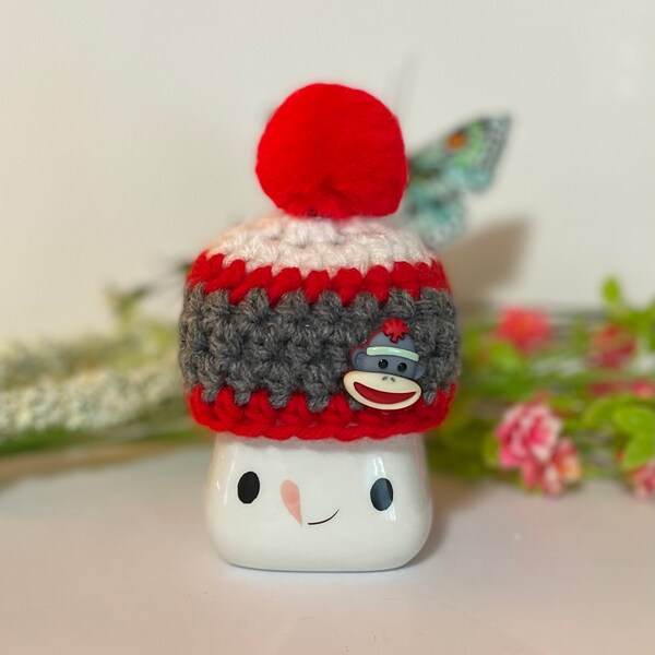 Marshmallow Mug Hat Etsy